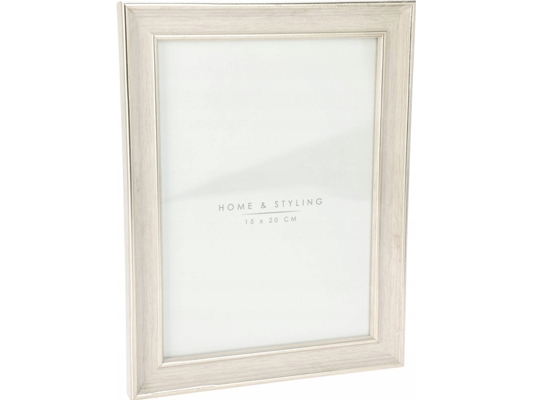 Home Styling Collection Fotorahmen, Gebleichtes Holzimitat, 17 X 22 Cm