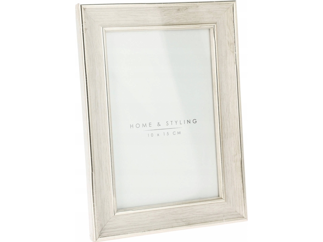 Home Styling Collection Fotorahmen, Gebleichtes Holzimitat, 14 X 19 Cm
