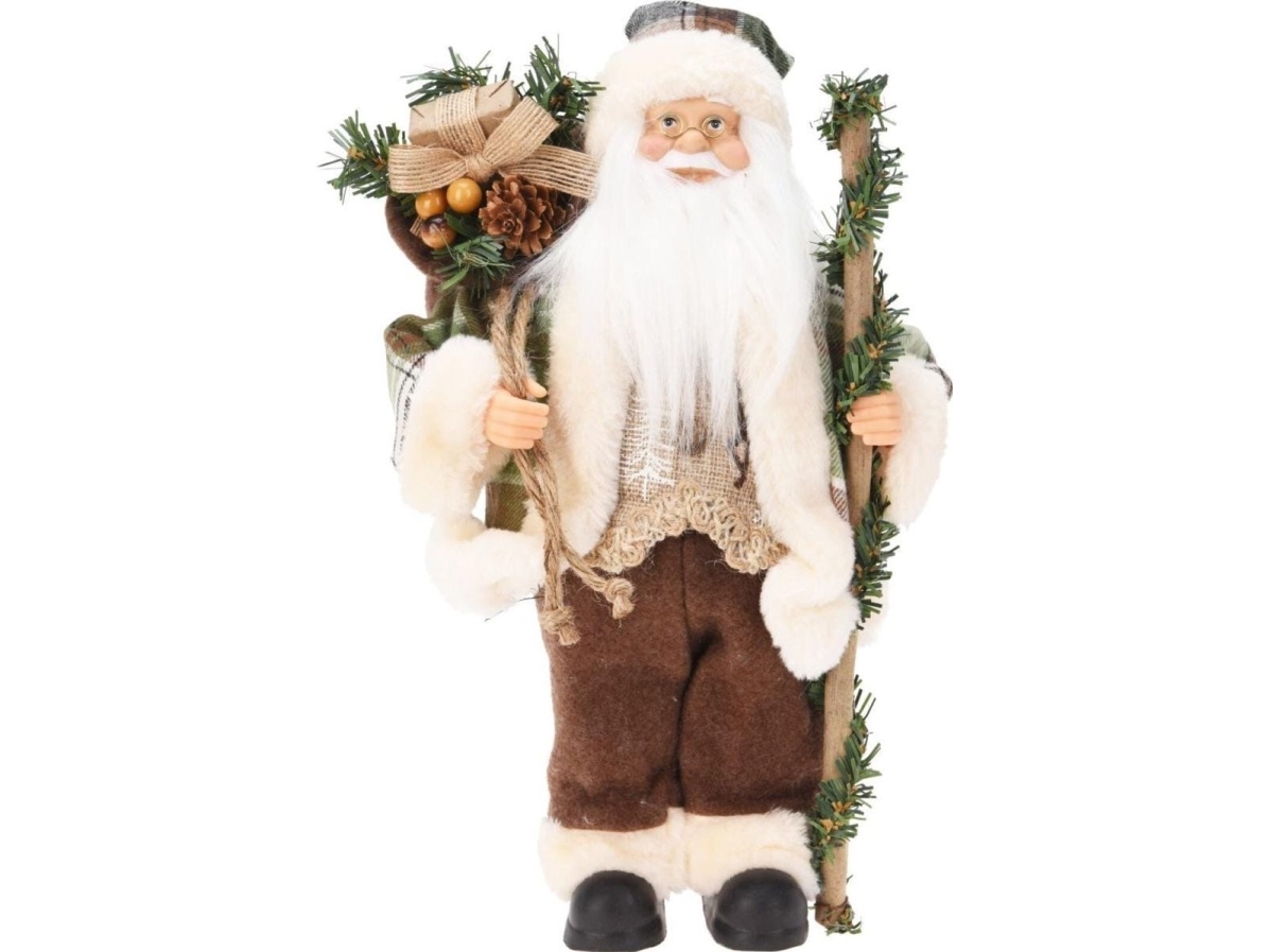 JULDEKORATION STÅENDE DELUXE 30CM BRUN | Julen - Juldekorationer - Dekorationer för jul | GameStuff