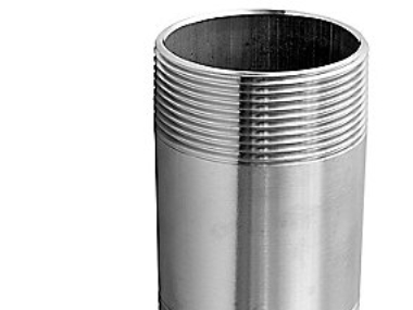 Nippelrør 4 - 100 MM - Rustfri i kvalitet AISI 316