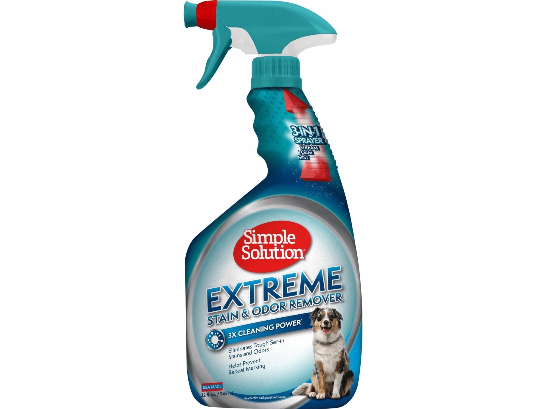 Simple Solution Extreme tahran- ja hajunpoistoaine koirille 945 ml