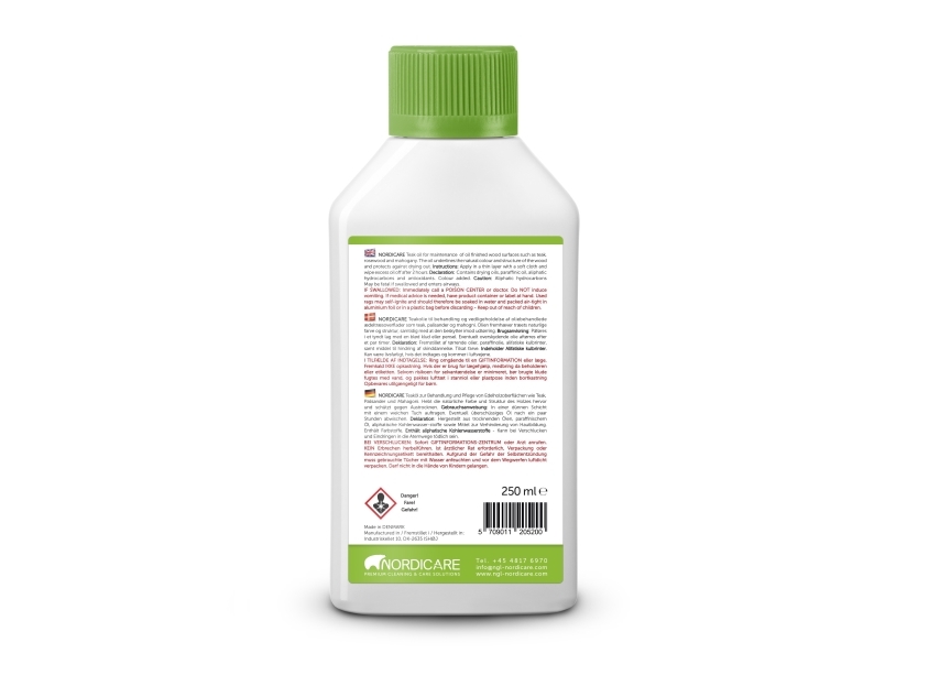 Nordicare Teakolie 5Ltr