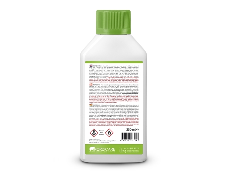 Furniture Clinic Nordicare Furniture Wax 250 Ml
