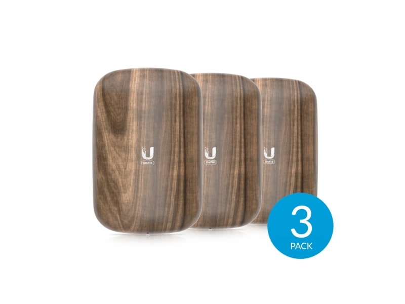 Ubiquiti EXTD-COVER-WOOD-3, Dækkappe til WLAN-adgangspunkt, BeaconHD, U6, Træ, Polykarbonat (PC), 113,6 mm, 32,7 mm