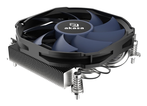 Akasa Alucia H4i Cpu Kylare Med Låg Profil För Intel Ak Cc7501bp01