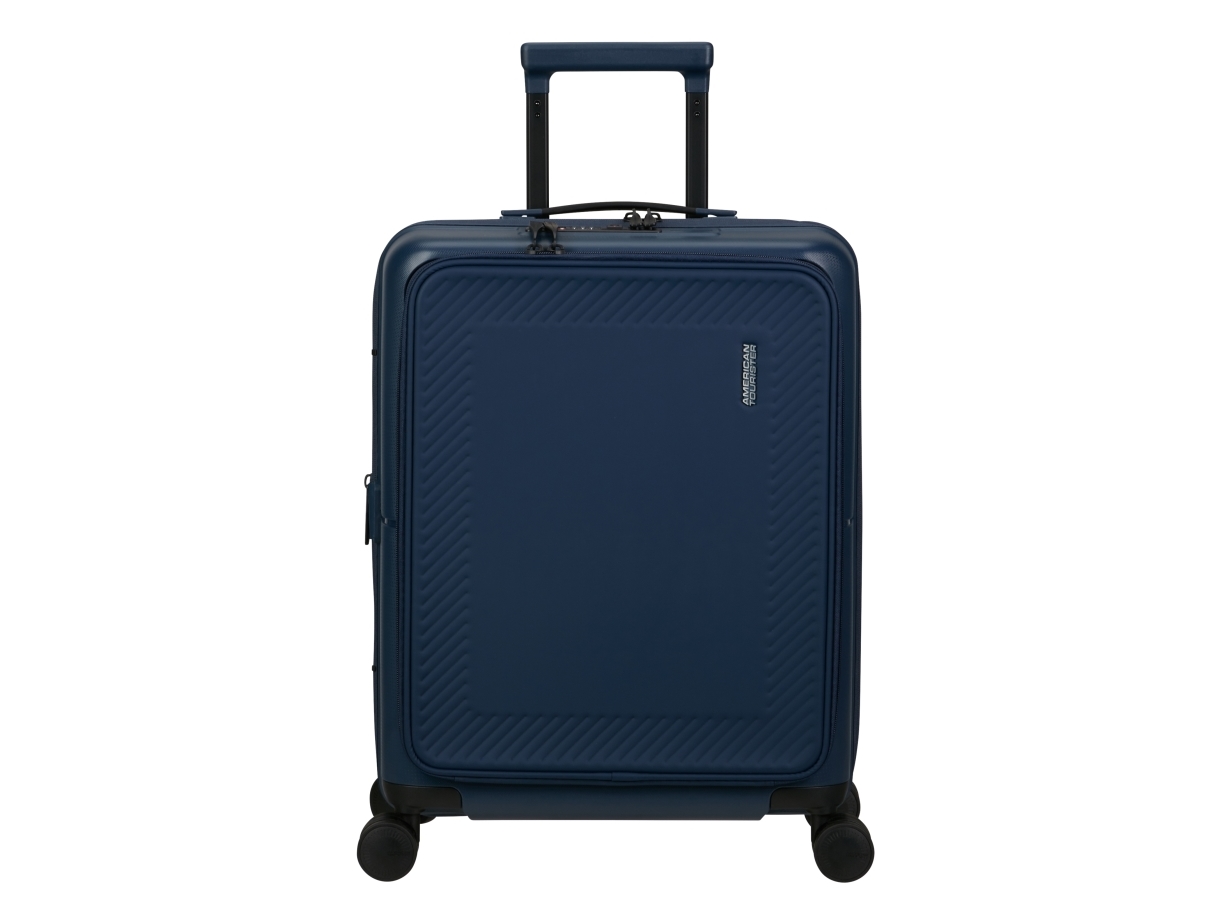American Tourister DashPop, Vagn, Hårt skal, Blå, Midnight Blue, Kabin, 4 hjul | Utomhus - Väskor & Resväskor - Bagageväskor | GameStuff