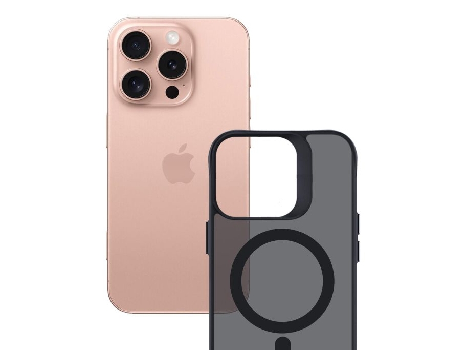3Mk Smoke Magcase, Cover, Apple, 16 Cm (6.3"), Black