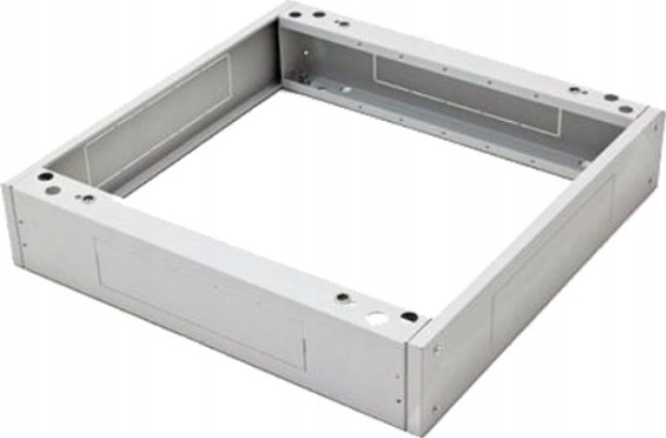 Alantec Sockel Für 19"-Außenschränke, B 600 X T 600 Mm X H 100Mm, Grau Alantec