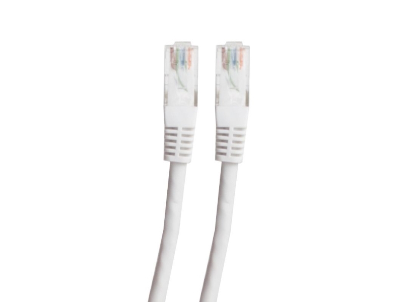 Connectech Cat5e-kabel. 2m. vit | Datortillbehör - Kablar & adaptrar - Adaptrar | GameStuff