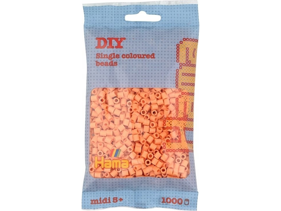 Hama midi pärlor 1000st ljus aprikos | Leksaker - Kreativitet - Pärlor | GameStuff
