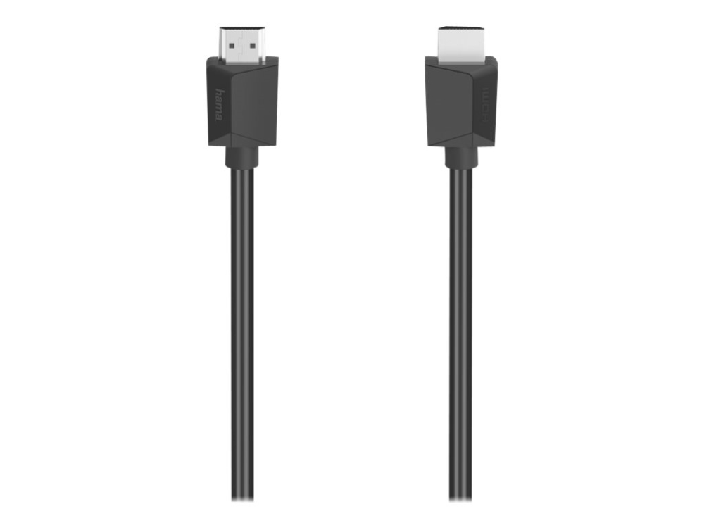 Hama - High Speed - Hdmi-Kabel Med Ethernet - Hdmi Han Til Hdmi Han - 3 M - Afskærmet - 4K Support