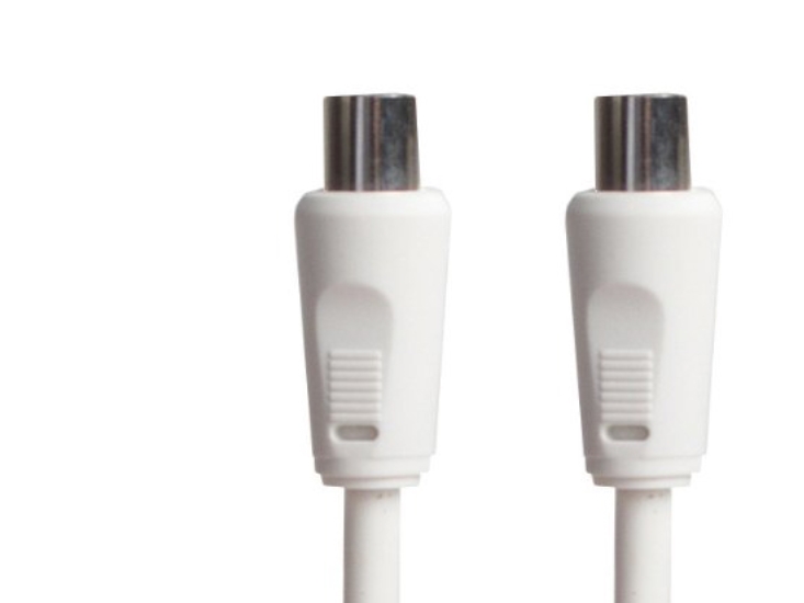 Connectech antennkabel. 15m. hvid | Datortillbehör - Kablar & adaptrar - Bildkablar | GameStuff