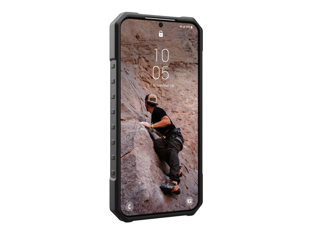 Uag Pathfinder Pro Baksidesskydd För Mobiltelefon Robust Magnetisk Termoplastisk Polyuretan Tpu Svart För Samsung Galaxy S24