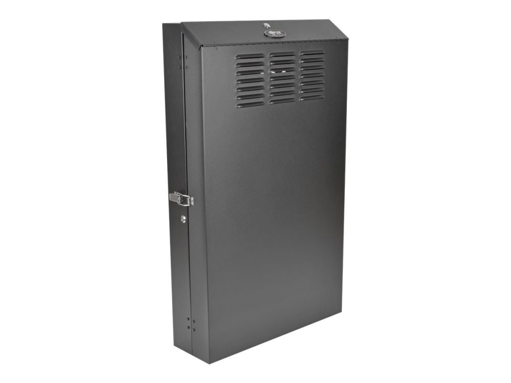 Eaton Tripp Lite Series 4U Wall Mount Low Profile Rack Enclosure Cabinet 36 Deep - Rack kabinet - vægmonterbar - sort - 4U - 19