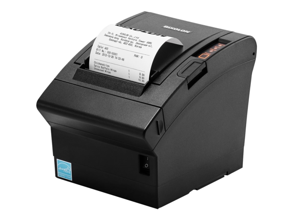 Bixolon Srp-380 - Kvitteringsprinter - Direkte Termisk - Rulle (8 Cm) - 180 Dpi - Op Til 350 Mm/Sek. - Usb 2.0, Lan - Skærer
