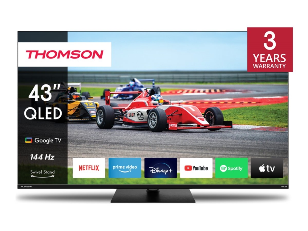 Tv Set Lcd Tv 43" Qled 4K/43Qg7c14 Thomson