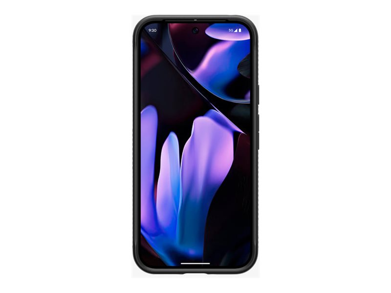 Spigen Rugged Armor Pro - Baksidesskydd för mobiltelefon - robust - termoplastisk polyuretan (TPU) - mattsvart - för Google Pixel 9 Pro XL | Tele & GPS - Mobil reservdelar - Höljesdelar | GameStuff
