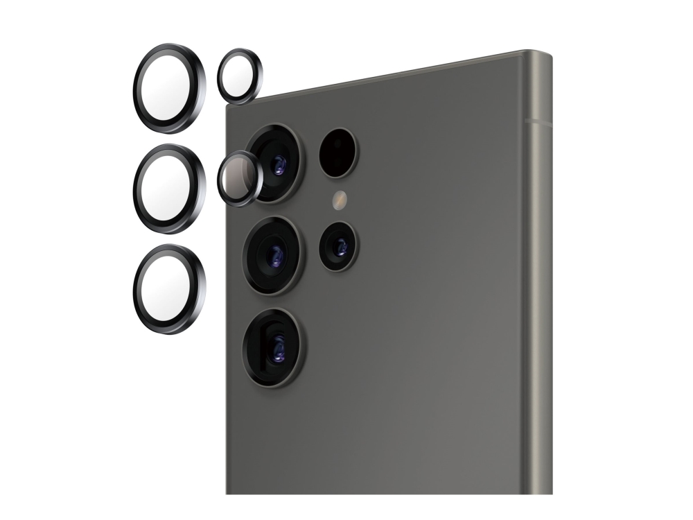 Panzerglass Hoops Linsskydd För Mobiltelefon Svart För Samsung Galaxy S25 Ultra