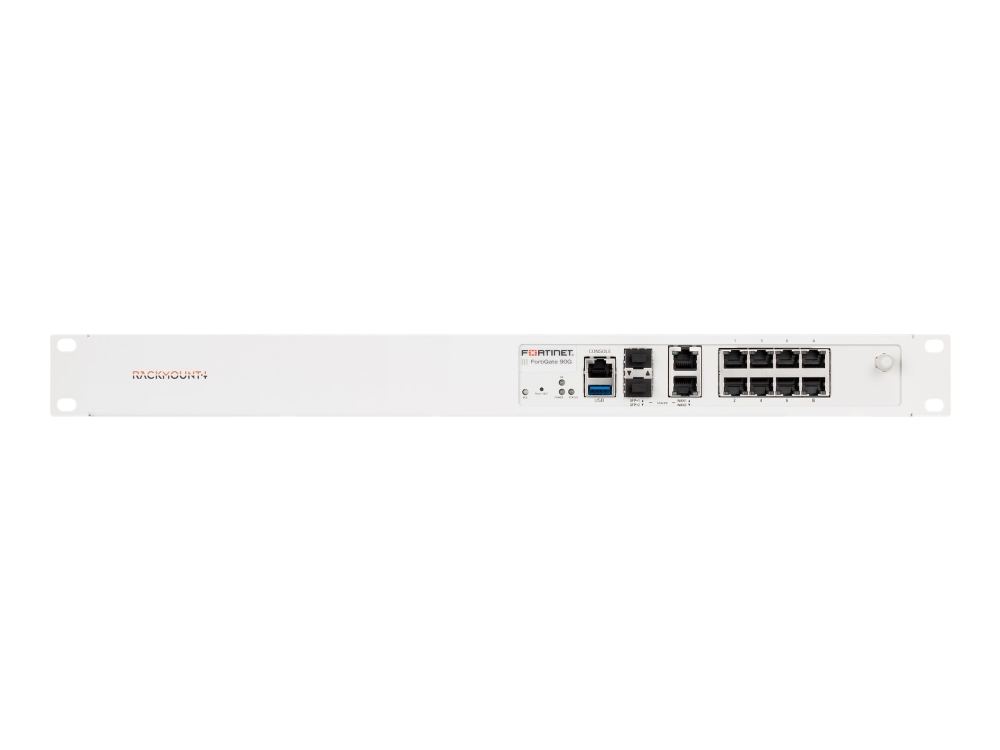 Rackmount.IT RM-FR-T19 - Monteringspakke for netværksudstyr - stativmonterbar - signalhvid - 1U - 19 - for Fortinet FortiGate 90G, 91G