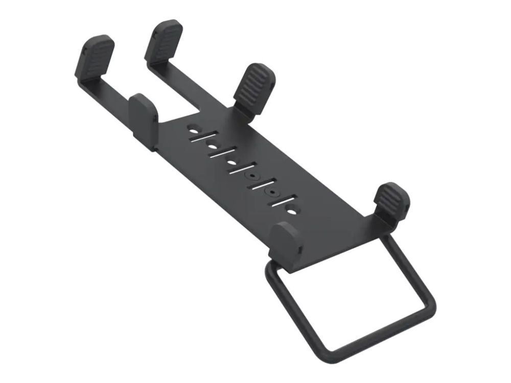 Spacepole - Komponenter Til Montering (Multigrip Plate) - For Kasseterminal - With Handle - Metal - Sort