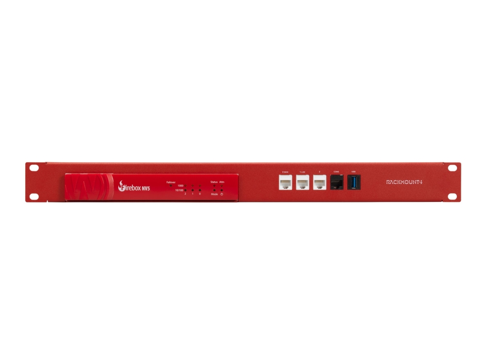 Rackmount.It - Monteringspakke For Netværksudstyr - Stativmonterbar - Watchguard Red - 1U - 19" - For Watchguard Firebox Nv5, T10, T15