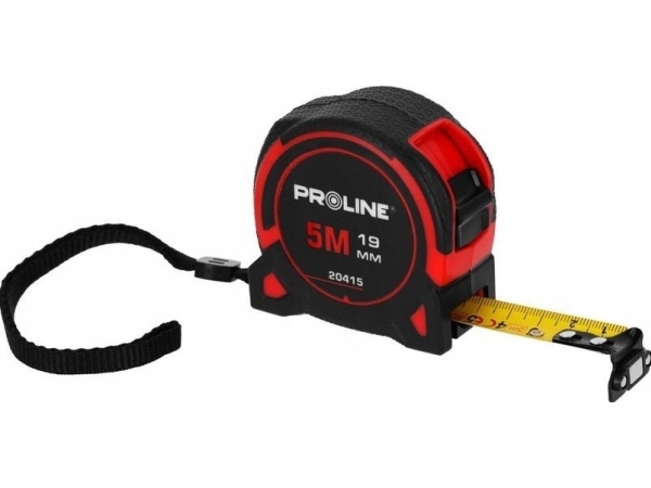 Miara Riedanti matavimo juosta 8 m / 25 mm magnetinė nailono su prolino sandarikliu