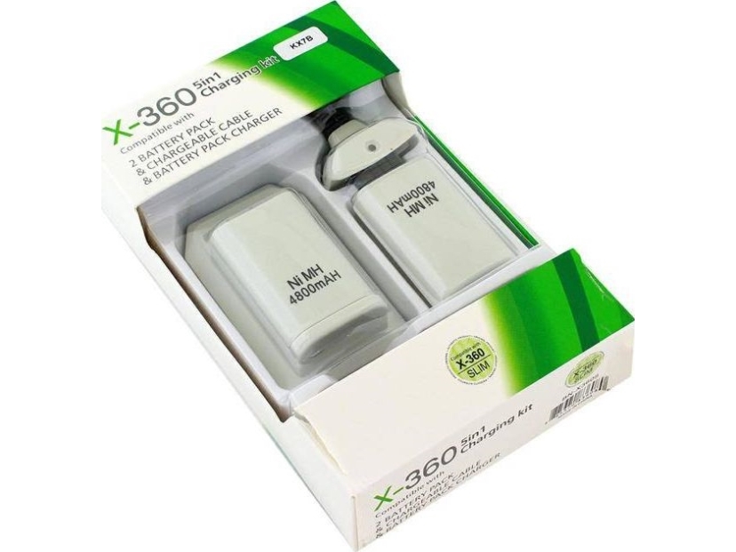 Aptel KX7B ladestation til Xbox 360 pad-batterier