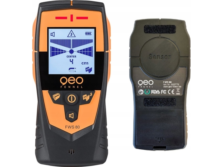 GF vægscanner FWS80 t/metal, træ og ledninger