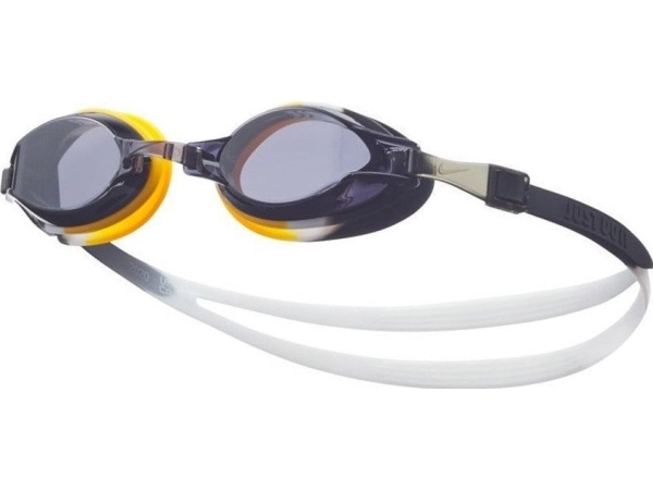 Plaukimo Akiniai Nike Os Chrome Junior 8-14 Lat Juoda-Geltona Nessd128-079