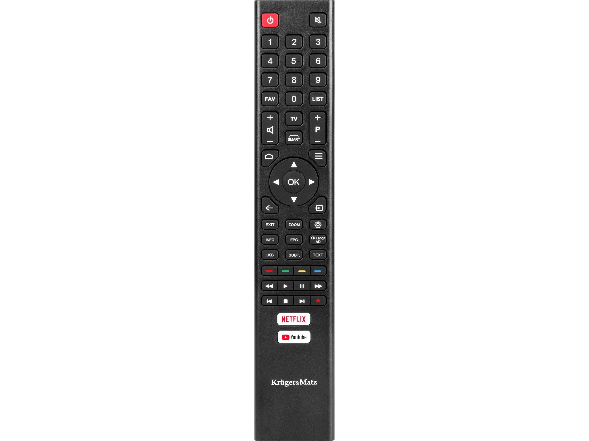 Kruger&Amp Matz Fjernbetjening Til Tv-Apparater Kruger&Amp Matz - Modellerne S5 Og S6