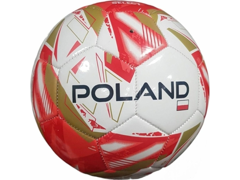 Futbolo kamuolys Select Polska balta ir-raudona-auksinė 18312 (5)