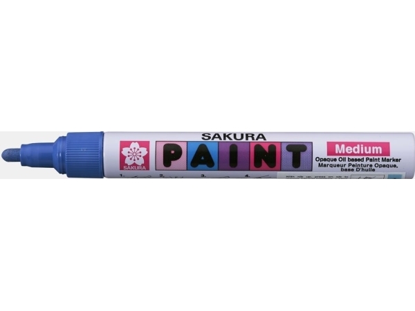Sakura Marker Paint Mit Mittlerer Blauer Spitze