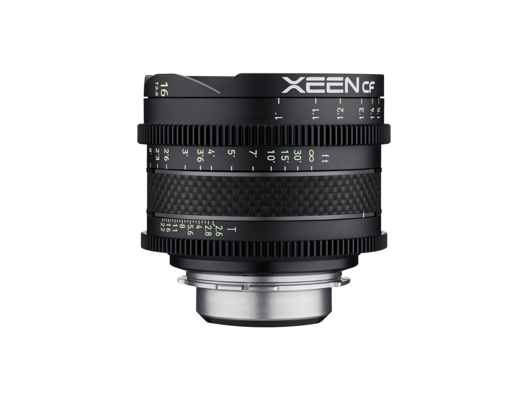 Xeen Cf Cinema 16Mm T2.6 Canon Ef Fullformat (22853)
