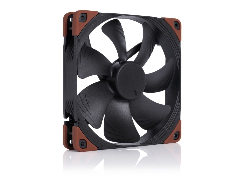 Noctua NF-A14, Fan, 14 cm, 500 RPM, 2000 RPM, 31,5 dB, 182,5 m³/h | Datorkomponenter - Datorchassin & Tilbeör - Chassi fläktar | GameStuff