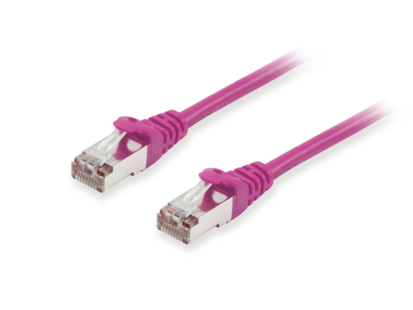 Equip 606809, 15 M, Cat6a, S/Ftp (S-Stp), Rj-45, Rj-45, Lilla