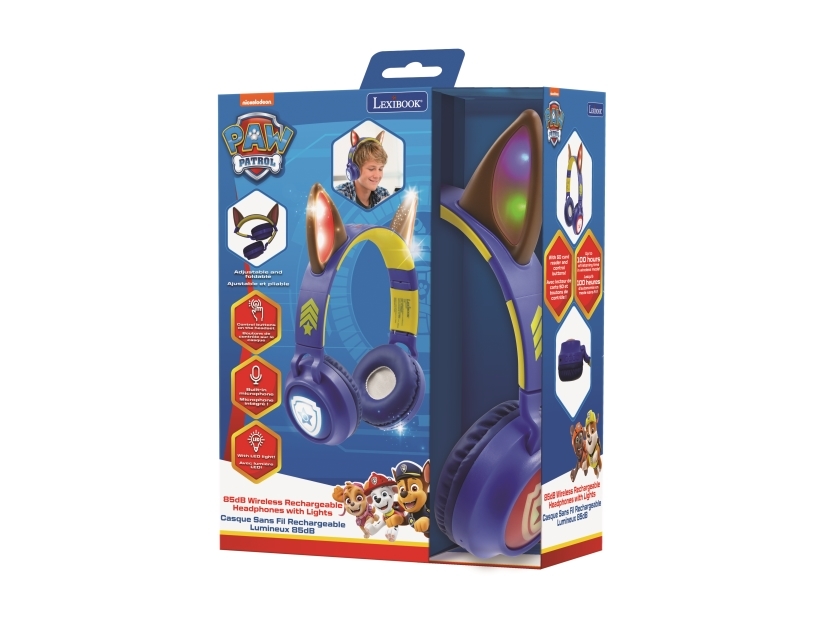 Paw Patrol Bluetooth Headphones With Lights