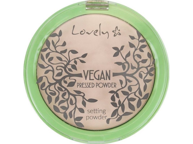 Lovely Vegan Pressed Powder Transparentes Mattierendes Gesichtspuder 10G