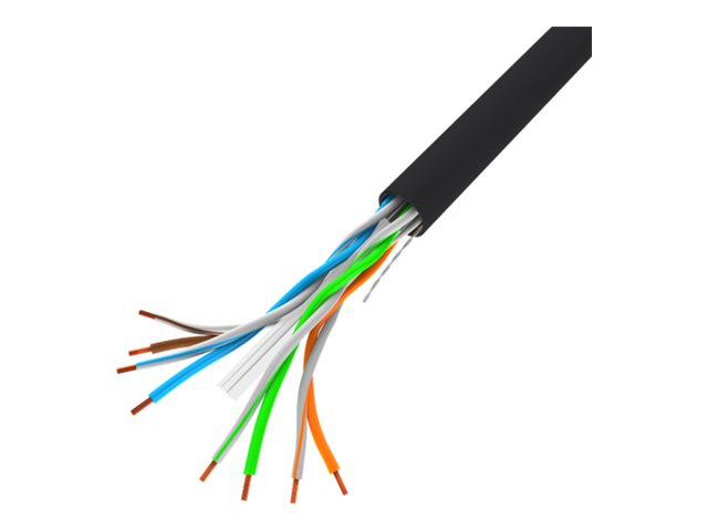 Lan Utp 1Gb/S 305M Kabel Cca Schwarz Lanberg