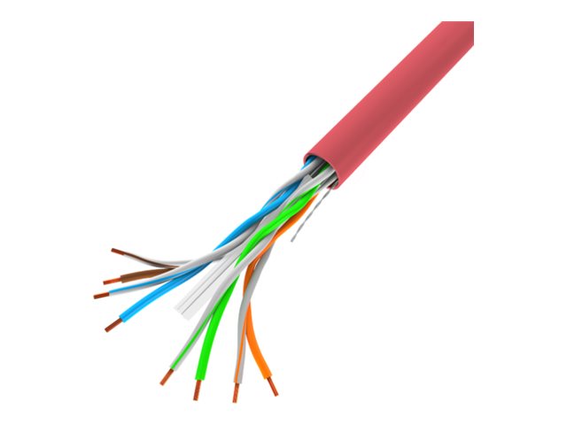 LAN UTP 1GB/S 305M WIRE CCA RÖD LANBERG | EL Artiklar - Kablar och ledningar - Kopparkablar | GameStuff