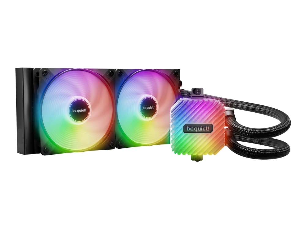 be quiet! Light Loop - Kylsystem med vätska till processorn - Elementstorlek: 240 mm - (för: LGA1150, LGA1151, LGA1155, LGA1851, LGA1700, LGA1200, AM5, AM4) - 120 mm - svart | Datorkomponenter - Vattenkylning | GameStuff