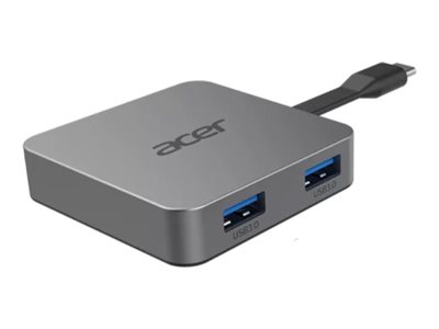 Acer 4-in-1 Type-C Portable Mini Dock - Dockningsstation - USB-C - HDMI | Datorer & Surfplattor - Bärbara tillbehör - Port Replicator och dockning | GameStuff