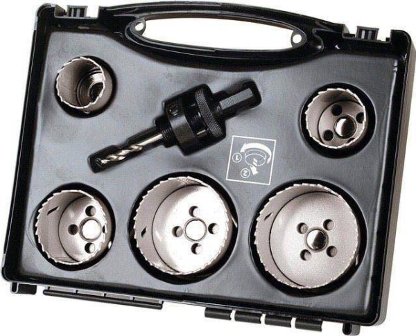 Wolfcraft Gmbh 1 Lochsägen-Set Elektrizität Und Sanitär