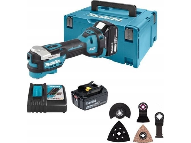 Makita Multifunktionsværktøj Dtm52rfjx2 18V