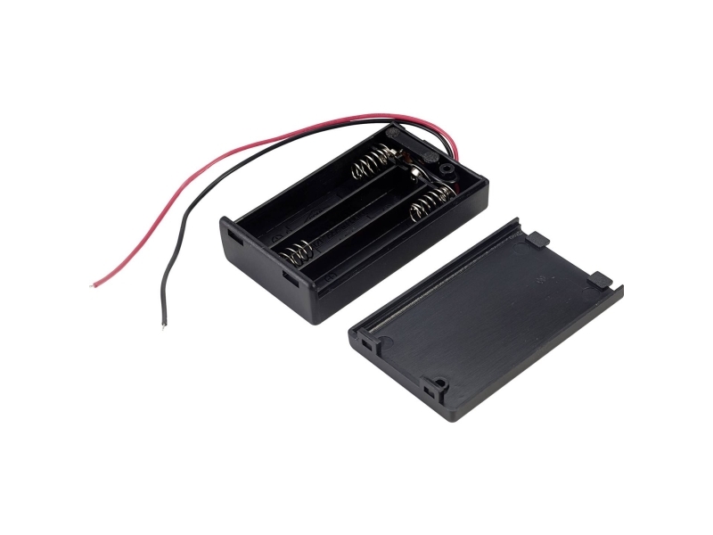 Conrad SBH431-1AS, AAA, Sort, 1 stk