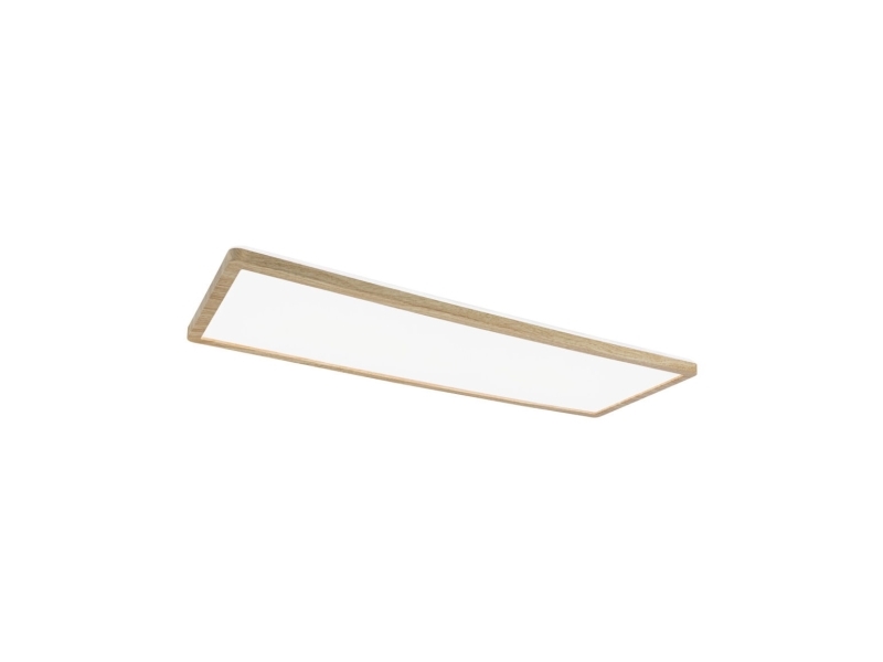 Paulmann Plafond Taklampa Atria Wood Bakgrundsbelysning 22w 580x200 2300lm 4000k Ip44 230v Tra / Plast