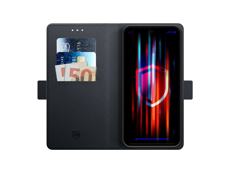 3Mk Wallet Samsung Galaxy A05s - Handytasche Schwarz