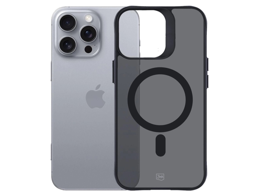 3Mk Smoke Magcase, Cover, Apple, 17,5 Cm (6.9"), Grau, Transparent