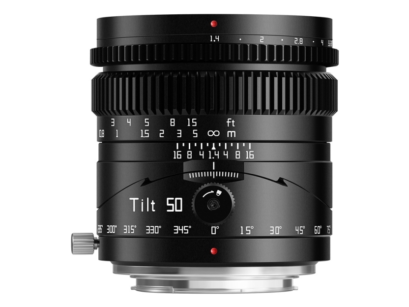 TTArtisan Tilt 50mm F1.4, Standardlinse, 7/6, Sony E