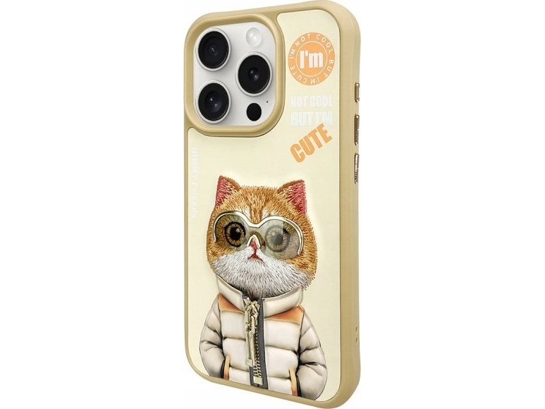 Nimmy Case Iphone Pro Max   Khaki Cool&cute Cat