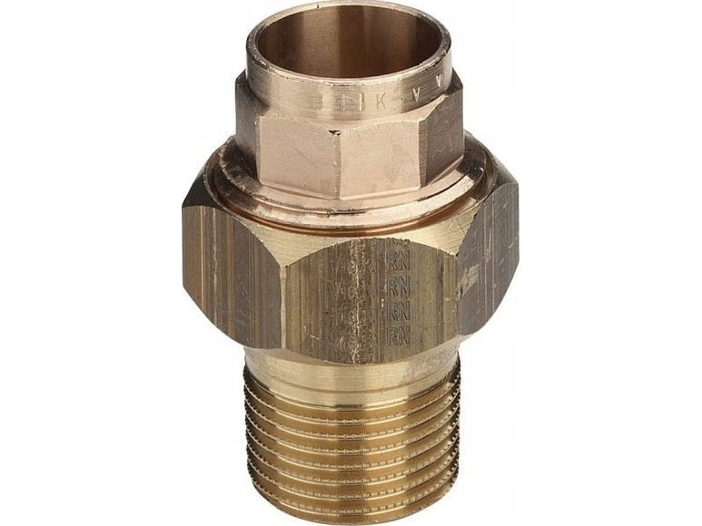 Viega siirtymäkytkin pronssi 22 x 3/4 malli 94343G